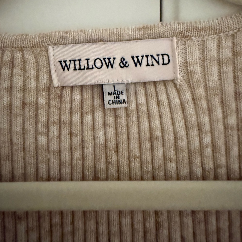 Women's Cream Sweater - Picture 4 of 4